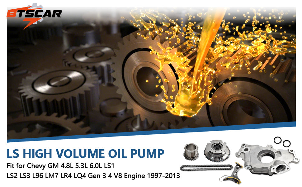 M295 Oil Pump & VVT Timing Chain Master Kit (Fits GM LS V8 4.8L 5.3L 6.0L 6.2L w/ VVT)